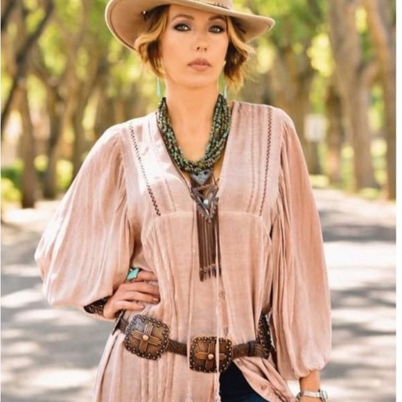 Young, Fabulous and Broke boho dress, size medium - Picture 2 of 4